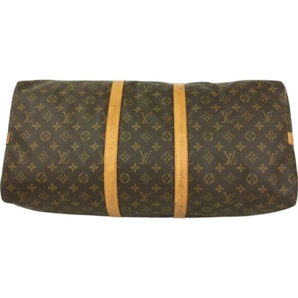 295532BW (X6) Louis Vuitton Travel Bag Bandouliere 55 Brown Monogram - Picture 6 of 12